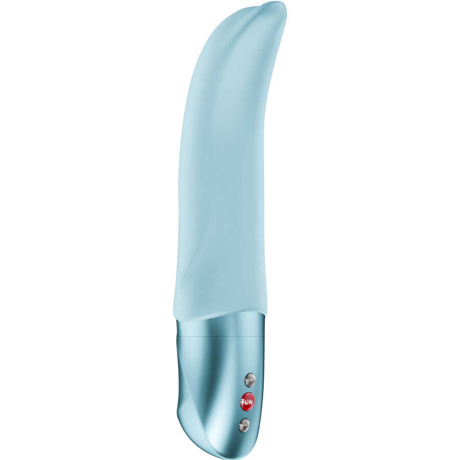 FUN FACTORY - VIBRADOR DIVA DOLPHIN PARA PONTO G, AZUL GELO