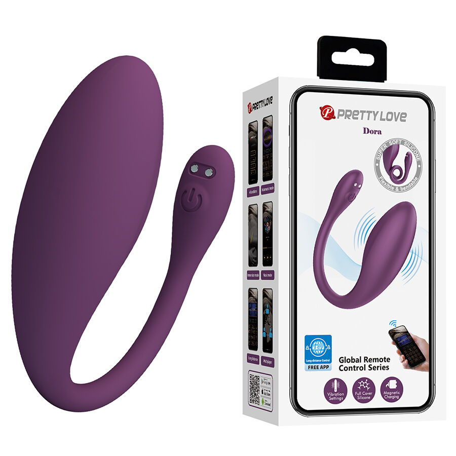 PRETTY LOVE - DORA VIBRADOR INVISÍVEL COM APLICATIVO GRÁTIS