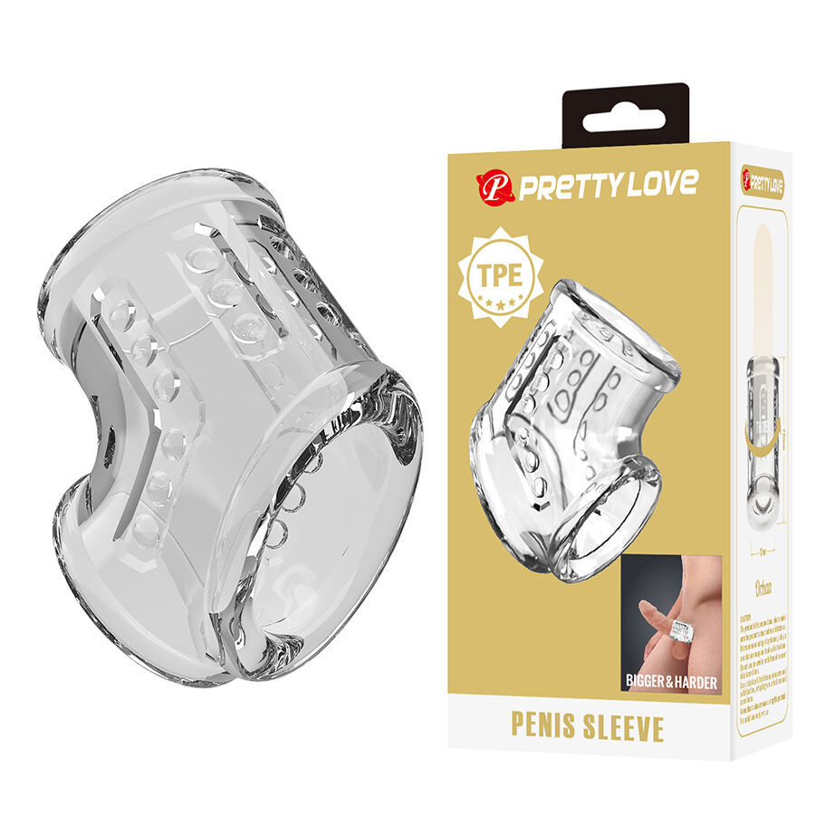 PRETTY LOVE - CAPA CURTA TRANSPARENTE PARA PÊNIS