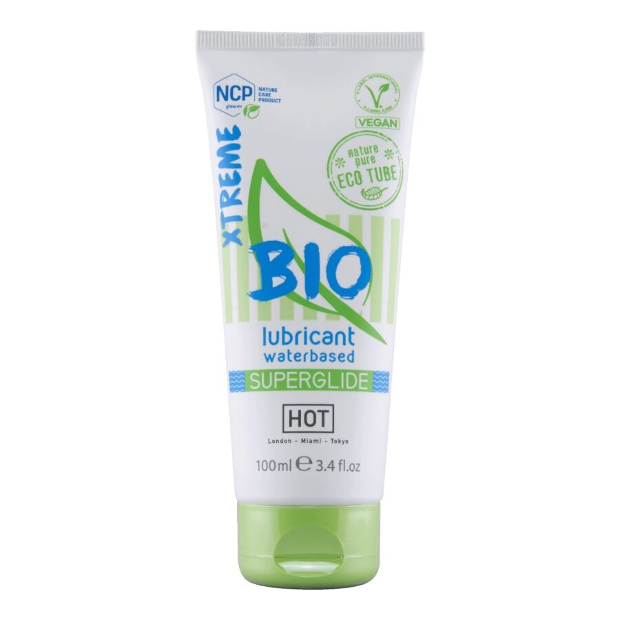HOT - BIOLUBRIFICANTE À BASE DE ÁGUA SUPERGLIDE XTREME 100 ML
