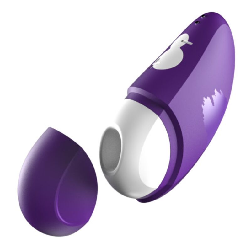ROMP - FREE X CLITORAL STIMULATOR WITH LID 10 LEVELS RECHARGEABLE PURPLE